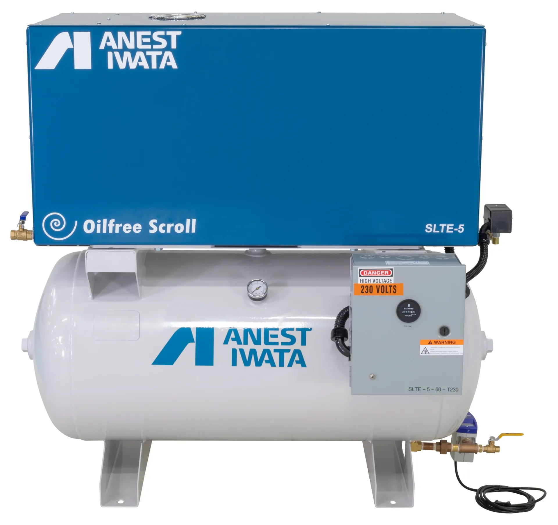 Anest Iwata SLTE-7.5 Oil Less Scroll Compressor