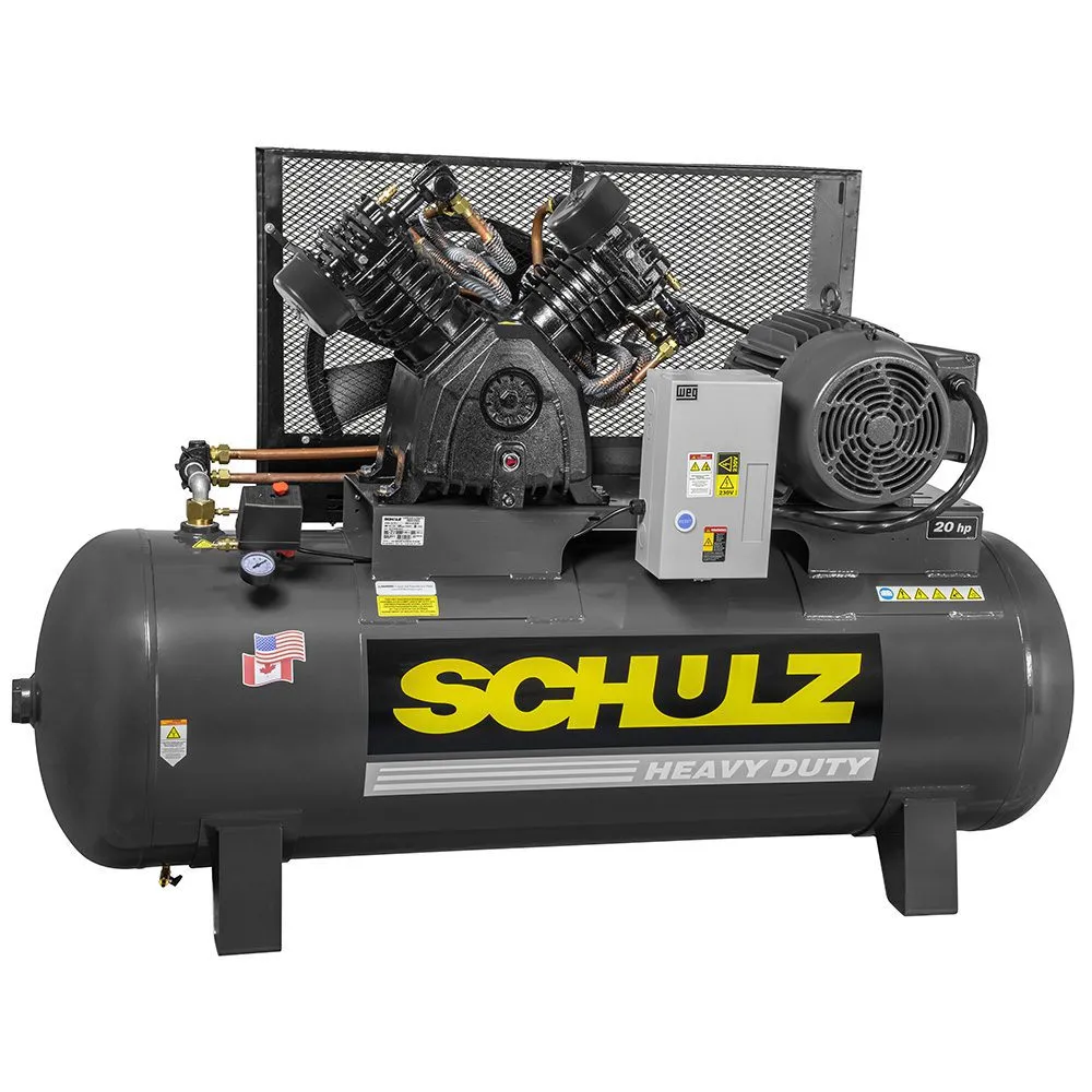Schulz 20120HLV80BR-3 Piston Compressor