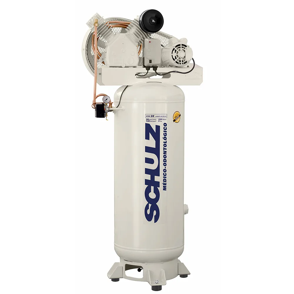 Schulz 560VV20-1 Oil-Less Piston Compressor