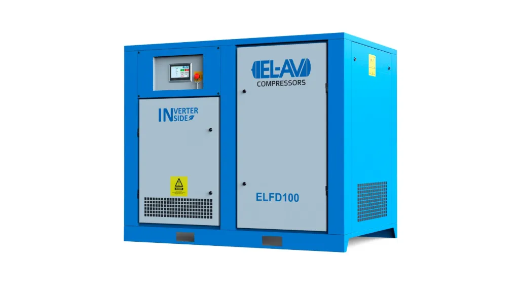 EL-AV ELBD 20HP INV EL+ Compressor (70 Gallon Horizontal Tank)