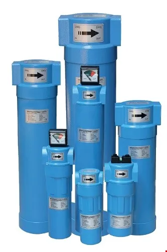 EL-AV EF Line Filters (EF1450, Differential Pressure Guage)