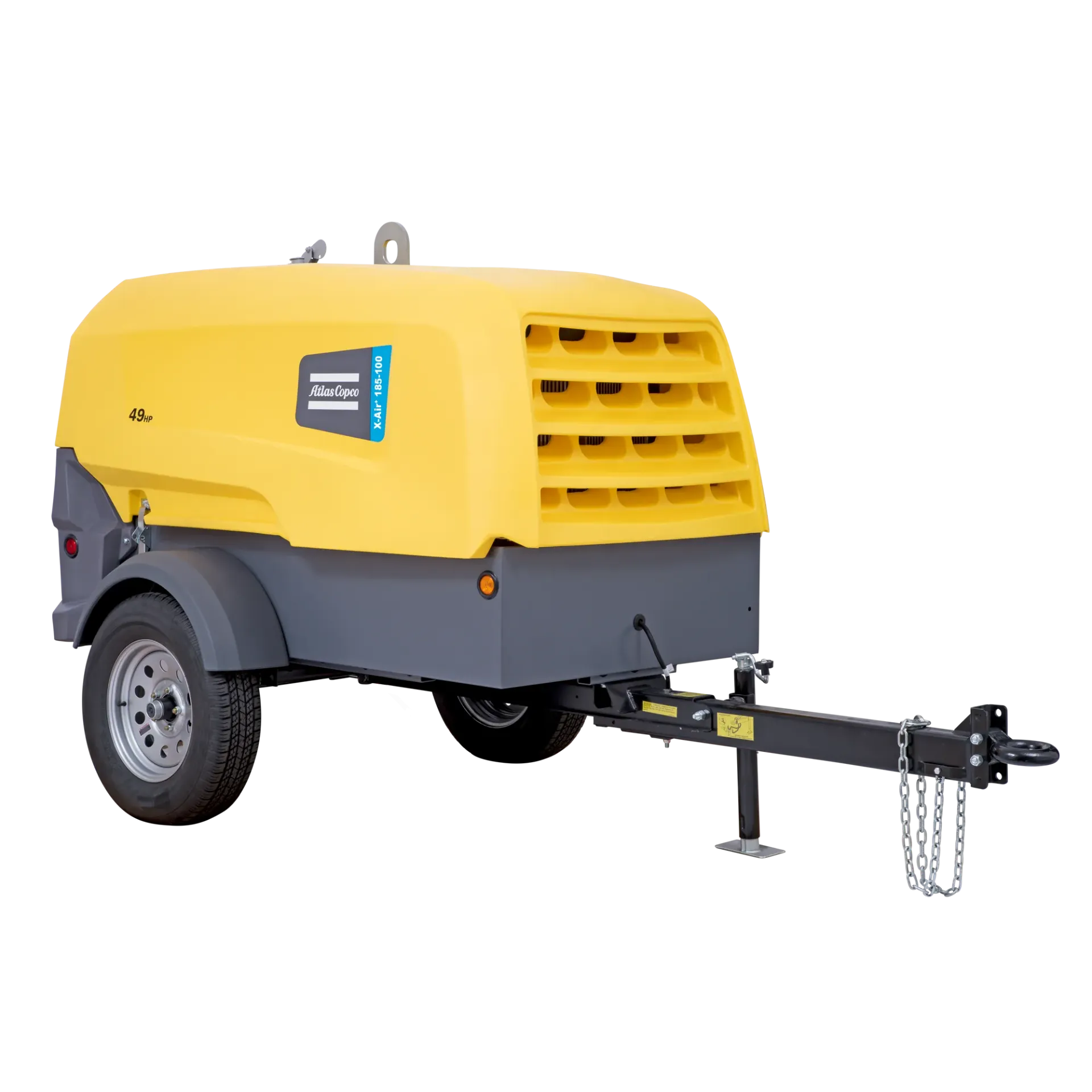 Atlas Copco X-Air 185-100 Towable Compressor
