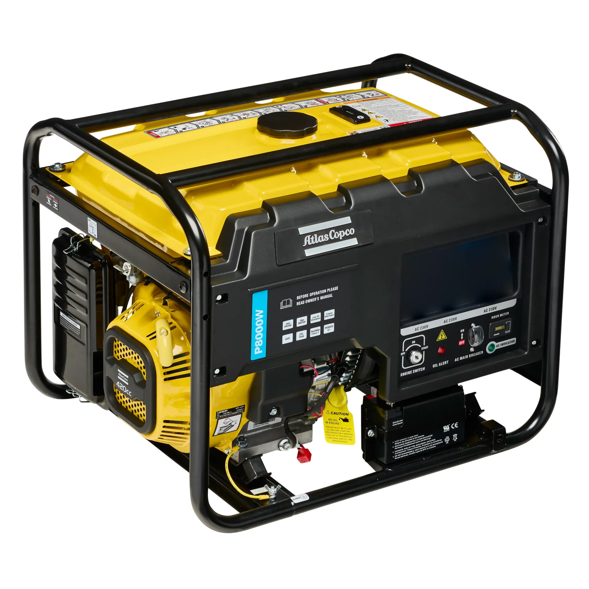 Atlas Copco P8000W Portable Generator