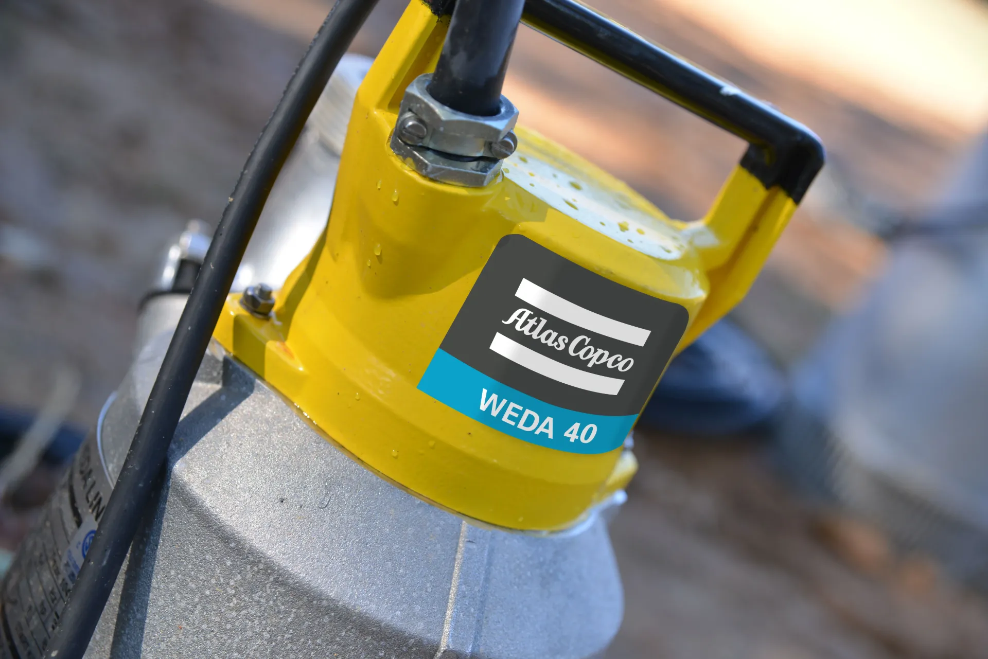 Atlas Copco WEDA D40N 460V YSER 60HZ CSA 3"NPT Pump