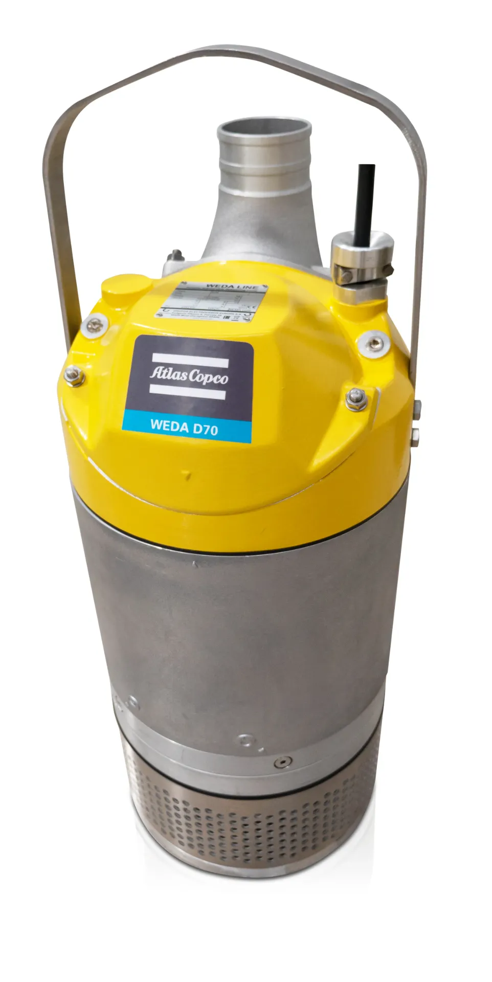 Atlas Copco WEDA D70H 460V YSERSOFT60HZCSA 4"NPT Pump
