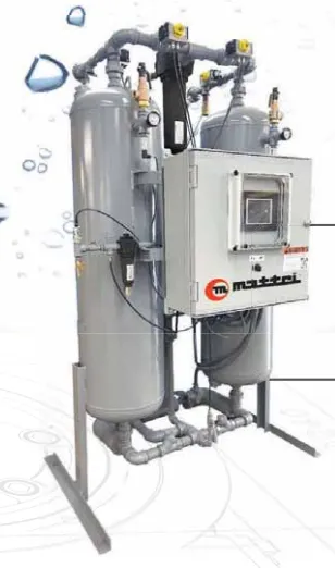 Mattei MHL Series Heatless Desiccant Dryer (MHL 100)