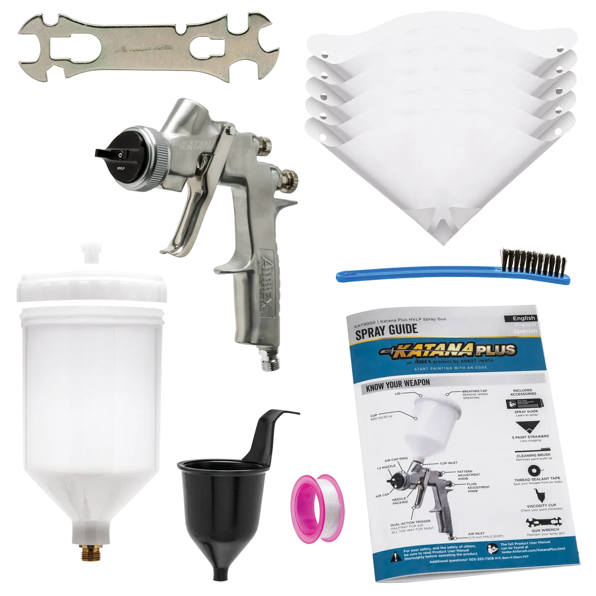 Anest Iwata KAT9000 DIY Spray Gun Set Up